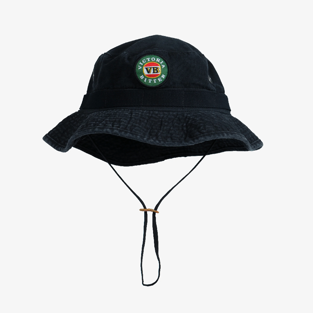 Patch attached Bucket hat