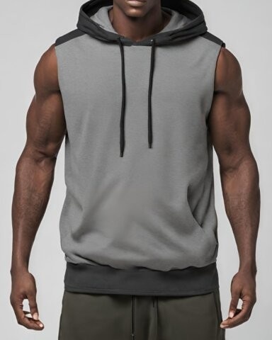 Sleeve Less Hoodie manufacturer