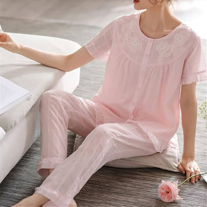 Breathable Woven Sleepwear Supplier (2)