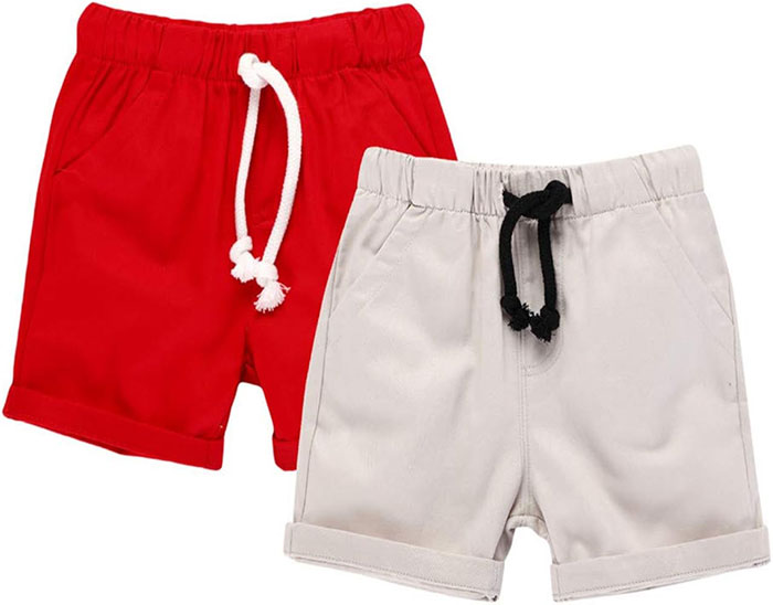 casual knit shorts supplier (1)
