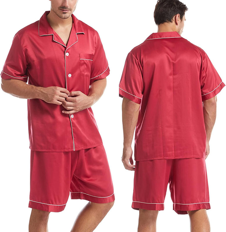 luxury woven nightwear supplier (1)