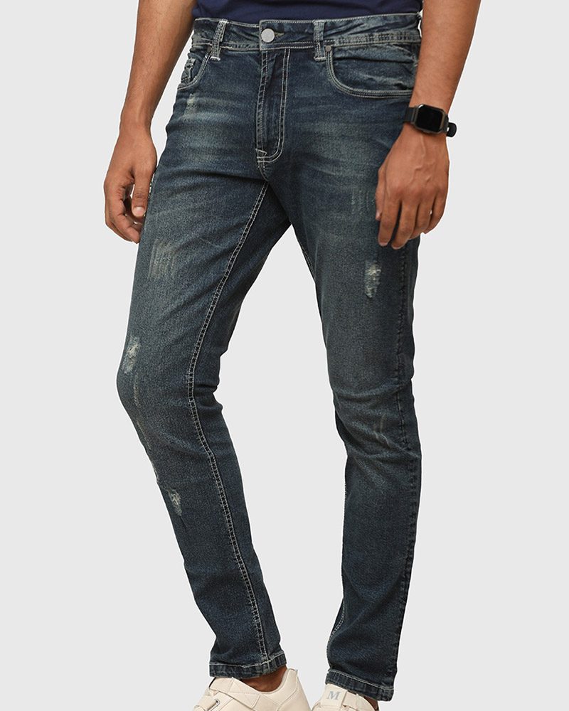 Slim Fit Men's Denim Long Pant Manufacturer