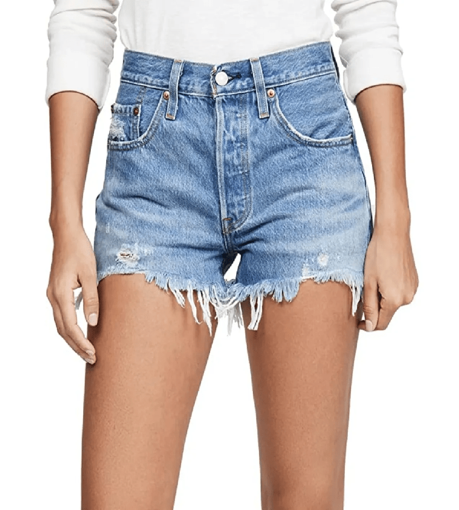 Custom Wash Ladies Denim Shorts Manufacturer